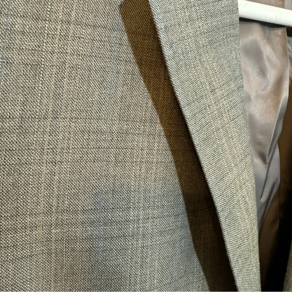 Jos A Bank Signature‎ Gold Silk Wool 2 Button Sport Coat 42 Reg Tan